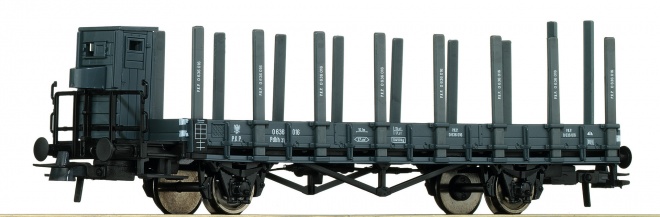 Flat car  type Pdkh 31<br /><a href='images/pictures/Roco/Roco-66349.jpg' target='_blank'>Full size image</a>